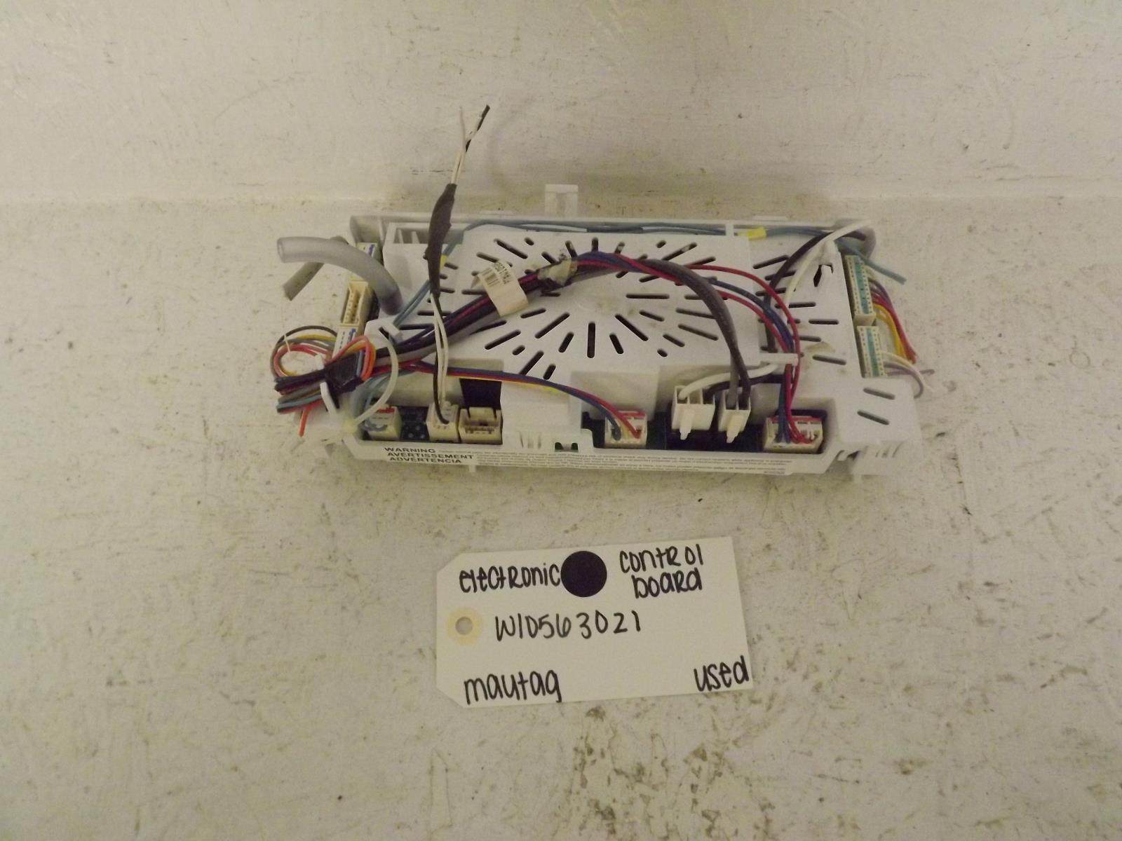 Maytag Washer W10563021 Electronic Control Board Used Maytag Washer W10563021 Electronic Control Board Used